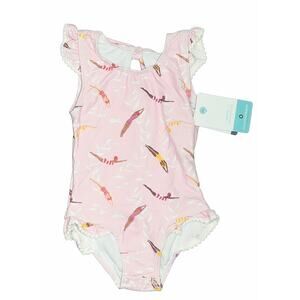 Snapper Rock Ruffle Sleeve Swimsuit Size 12-18mo